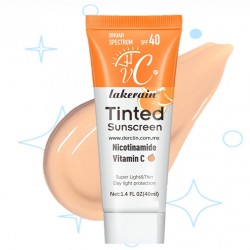 [LAKERAIN] PROTECTOR SOLAR CON NIACINAMIDA Y COLOR 40mL