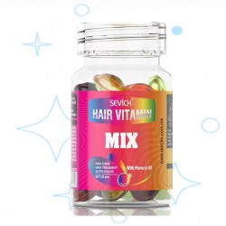 [SEVICH] CÁPSULAS UNTABLES MIX VITAMINAS CABELLO 30 PZ