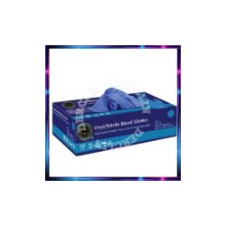 Guantes de Nitrilo Azules, Caja 100 Piezas