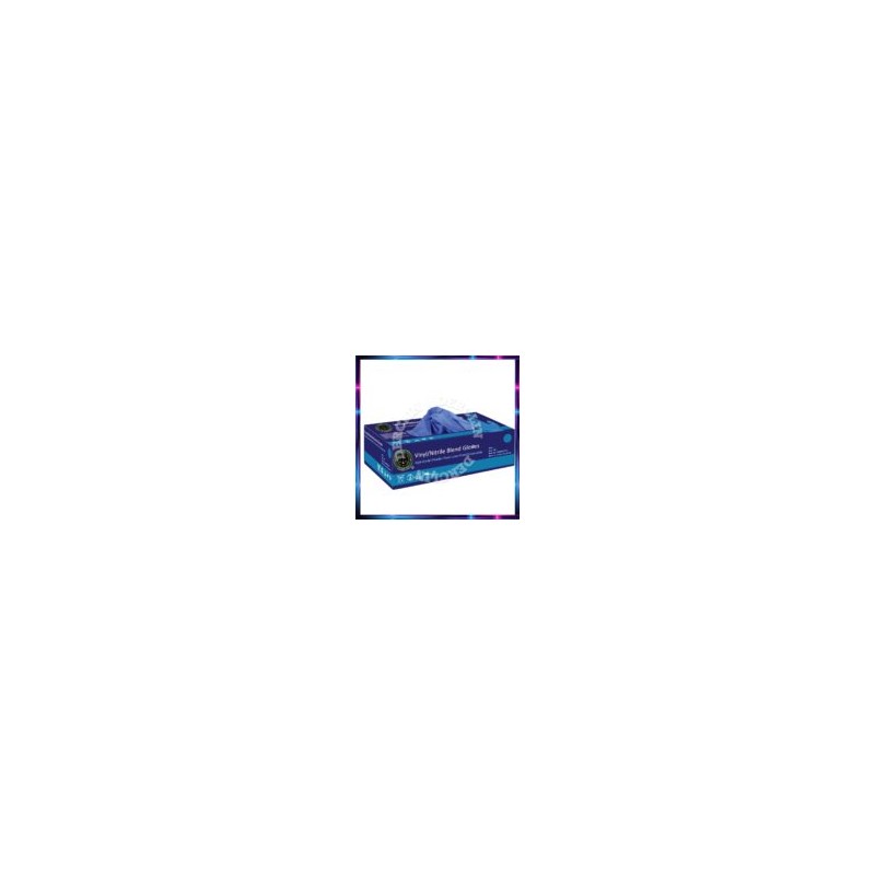Guantes de Nitrilo Azules, Caja 100 Piezas