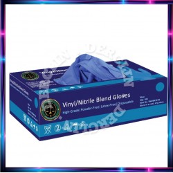 Guantes de Nitrilo Azules, Caja 100 Piezas