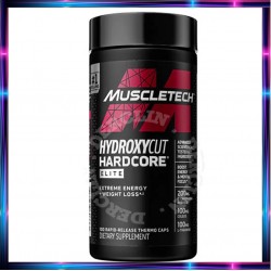HYDROXICUT HARDCORE ELITE Quemador 100 Cápsulas